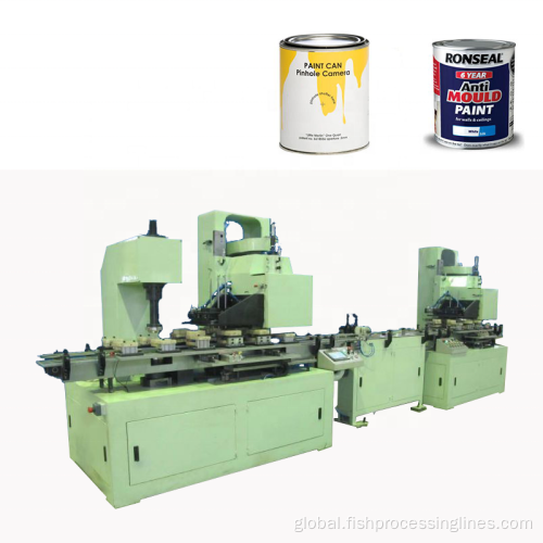 Metal Cans Production Line chemical tin can making machine production line Factory